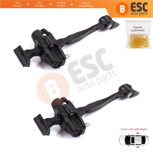 2 Pieces Front Door Stop Check Assy Limiter Strap for Mercedes A Class W177 B W247 CLA C118 X118 GLA H247 EQA H243 A1777207000