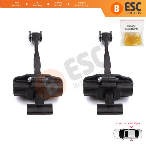 2 Pieces Front Door Stop Check Assy Limiter Strap for Mercedes A Class W177 B W247 CLA C118 X118 GLA H247 EQA H243 A1777207000