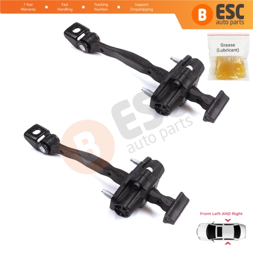 2 Pieces Front Door Stop Check Assy Limiter Strap for Mercedes A Class W177 B W247 CLA C118 X118 GLA H247 EQA H243 A1777207000