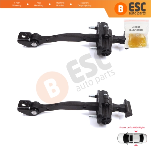 2 Pieces Front Door Stop Check Assy Limiter Strap for Mercedes A Class W177 B W247 CLA C118 X118 GLA H247 EQA H243 A1777207000