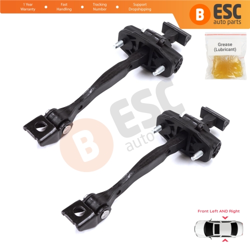 2 Pieces Front Door Stop Check Assy Limiter Strap for Mercedes A Class W177 B W247 CLA C118 X118 GLA H247 EQA H243 A1777207000