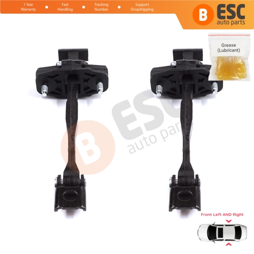 2 Pieces Front Door Stop Check Assy Limiter Strap for Mercedes A Class W177 B W247 CLA C118 X118 GLA H247 EQA H243 A1777207000