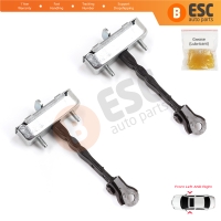 2 Pieces Front Door Stop Check Assy Limiter Strap for Toyota Corolla MK10 E15 2006-2013 6861002130