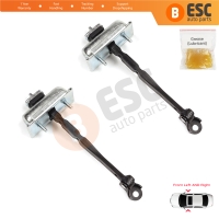 2 Pieces Front Door Stop Check Assy Limiter Strap for Renault Kangoo MK3 XFK FFK KFK 2021-On 804309303R