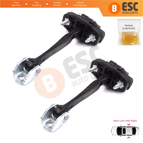 2 Pieces Rear Door Stop Check Assy Limiter Strap for Renault Dacia Duster MK2 HM 2017-2024 804300992R