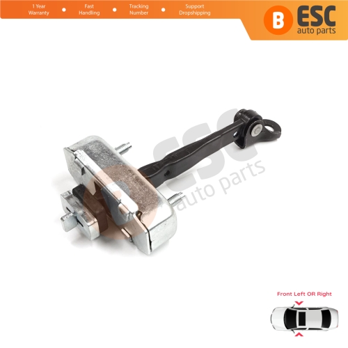 Front Door Stop Check Assy Limiter Strap for Toyota Sequoia MK2 XK60 2008-2022 Tundra MK2 XK50 2007-2021 4-Door 68620-0C023