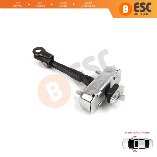 Front Door Stop Check Assy Limiter Strap for Toyota Sequoia MK2 XK60 2008-2022 Tundra MK2 XK50 2007-2021 4-Door 68620-0C023