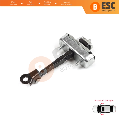 Front Door Stop Check Assy Limiter Strap for Toyota Sequoia MK2 XK60 2008-2022 Tundra MK2 XK50 2007-2021 4-Door 68620-0C023