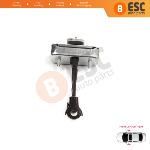 Front Door Stop Check Assy Limiter Strap for Toyota Sequoia MK2 XK60 2008-2022 Tundra MK2 XK50 2007-2021 4-Door 68620-0C023