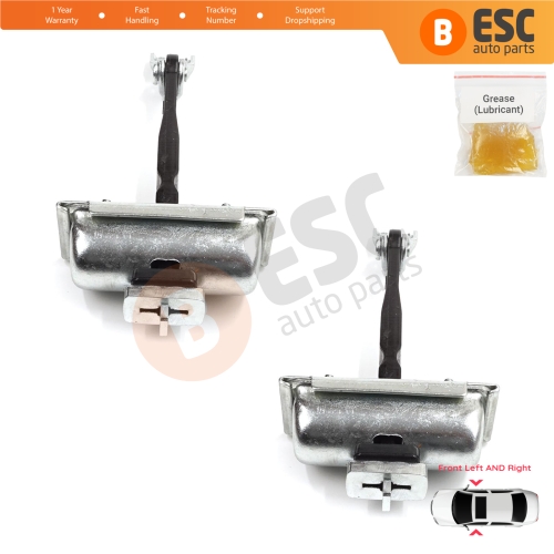 2 Pieces Front Door Stop Check Assy Limiter Strap for Vauxhall Opel Insignia B Z18 2017-On Buick Regal MK6 2018–2020 39089087