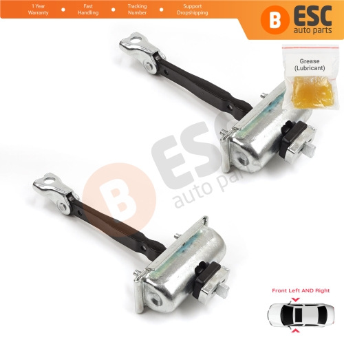 2 Pieces Front Door Stop Check Assy Limiter Strap for Vauxhall Opel Insignia B Z18 2017-On Buick Regal MK6 2018–2020 39089087