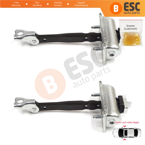 2 Pieces Front Door Stop Check Assy Limiter Strap for Vauxhall Opel Insignia B Z18 2017-On Buick Regal MK6 2018–2020 39089087