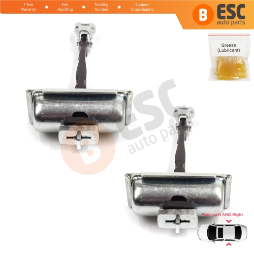 2 Pieces Rear Door Stop Check Assy Limiter Strap for Vauxhall Opel Insignia B Z18 2017-On Buick Regal MK6 	2018-2020 39089088