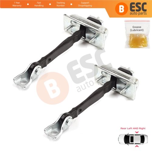 2 Pieces Rear Door Stop Check Assy Limiter Strap for Vauxhall Opel Insignia B Z18 2017-On Buick Regal MK6 	2018-2020 39089088