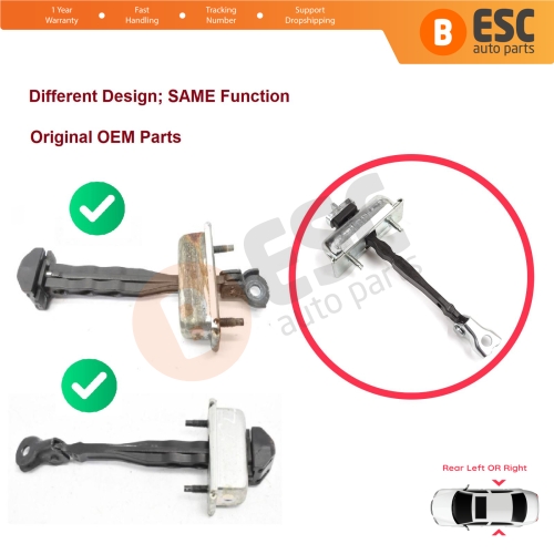 Rear Door Stop Check Assy Limiter Strap for Vauxhall Opel Insignia B Z18 2017-On Buick Regal MK6 	2018-2020 39089088