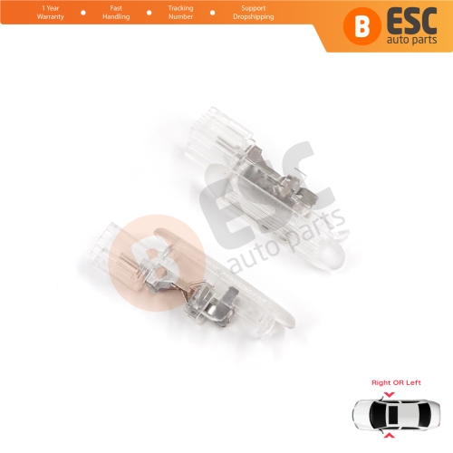 2 Pieces Door Lighting Courtesy Lamp for Renault Clio MK3 Megane MK2 3 Scenic MK2 3 Fluence L3 8200120715