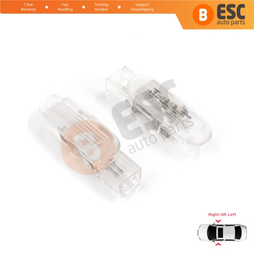 2 Pieces Door Lighting Courtesy Lamp for Renault Clio MK3 Megane MK2 3 Scenic MK2 3 Fluence L3 8200120715