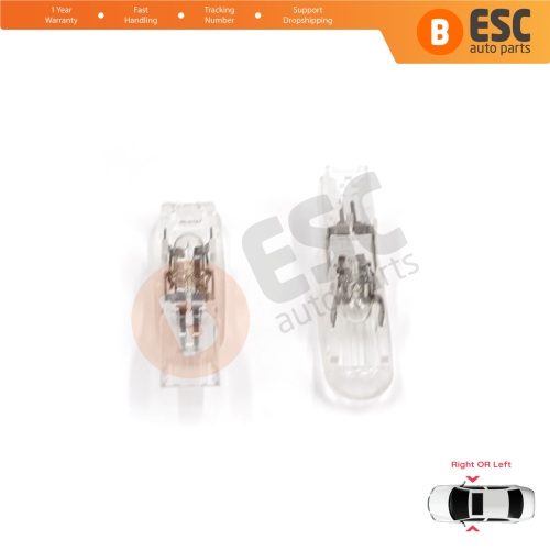 2 Pieces Door Lighting Courtesy Lamp for Renault Clio MK3 Megane MK2 3 Scenic MK2 3 Fluence L3 8200120715