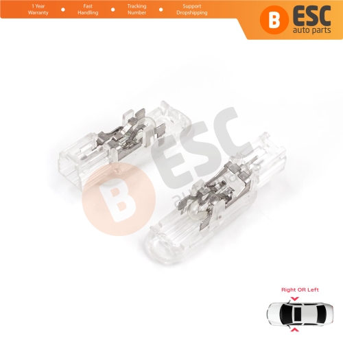 2 Pieces Door Lighting Courtesy Lamp for Renault Clio MK3 Megane MK2 3 Scenic MK2 3 Fluence L3 8200120715