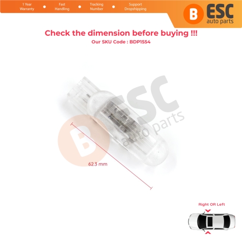 1 Piece Door Lighting Courtesy Lamp for Renault Clio MK3 Megane MK2 3 Scenic MK2 3 Fluence L3 8200120715