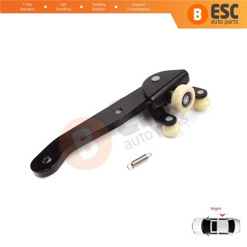 Right Side Rear Sliding Door Lower Roller Guide Hinge for VW Transporter T5 T6 Caravelle Multivan 2003-2024 7H0843398