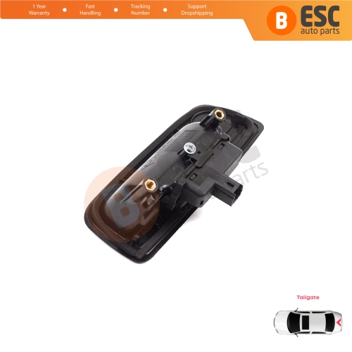 Rear Tailgate Exterior Door Opener Handle Black for Renault Kangoo MK2 Express FW Be Bop KW Mercedes Citan W415 8200497807
