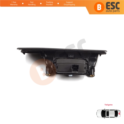 Rear Tailgate Exterior Door Opener Handle Black for Renault Kangoo MK2 Express FW Be Bop KW Mercedes Citan W415 8200497807
