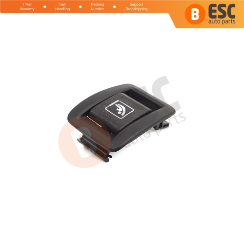 1 Piece Rear Child Seat Safety ISOFIX Slot Trim Cover Button For Renault Megane MK4 BFB B9A K9A 2015-On 4/5 Door 873E24846R