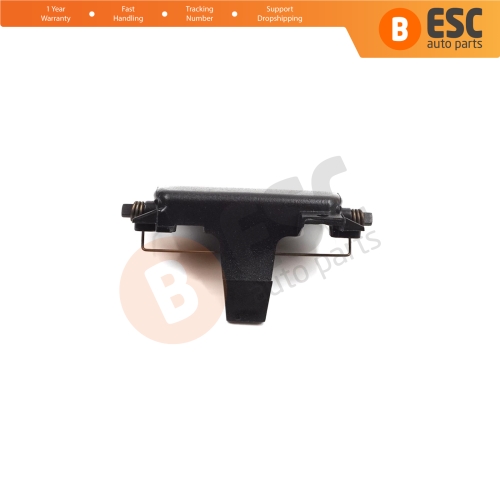 Glove Box Handle Button Opener Black for Renault Dacia Logan MK1 LS KS 2004-2008 Pre-Facelift 4/5-Door 6001548684