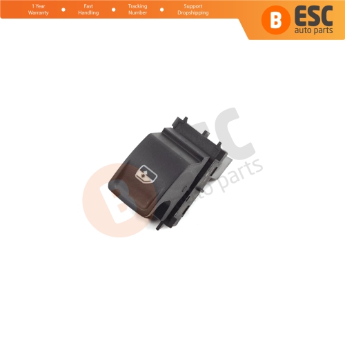 Passenger Door Window Switch Single Control Button 4 Pin for VW Crafter 2 Golf 7 Passat B8 Polo 6 Octavia 4 Superb 3 Leon 3 Ibiza 5 Ateca Audi A1 MK2 5G0959855D