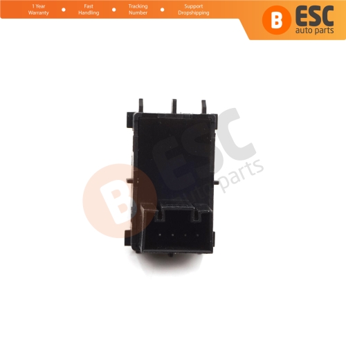 Passenger Door Window Switch Single Control Button 4 Pin for VW Crafter 2 Golf 7 Passat B8 Polo 6 Octavia 4 Superb 3 Leon 3 Ibiza 5 Ateca Audi A1 MK2 5G0959855D