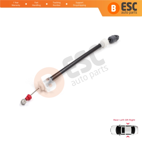 Rear Outer Door Handle Carrier Release Bowden Cable 220 mm For BMW X5 E53 2000-2006 51228243635 51228243636