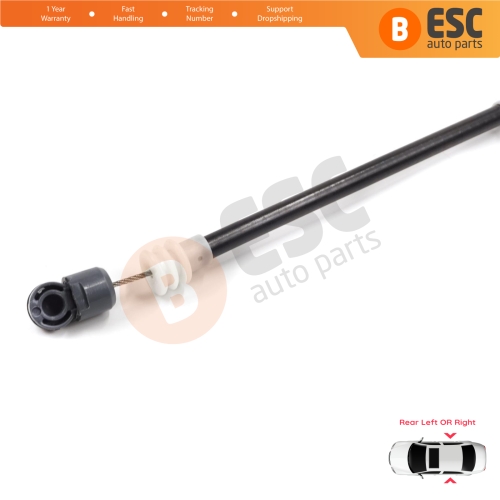 Rear Outer Door Handle Carrier Release Bowden Cable 220 mm For BMW X5 E53 2000-2006 51228243635 51228243636