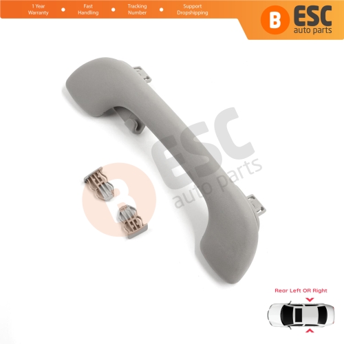 Rear Door Inner Roof Grab Handle Light Gray for Renault Megane 3 4 Scenic 3 Clio 4 Kadjar Captur  Master 3 Movano 739400011R