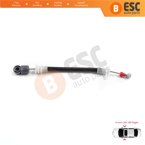 Front Outer Door Handle Carrier Release Bowden Cable 177 mm For BMW X5 E53 2000-2006 51218243615 51218243616