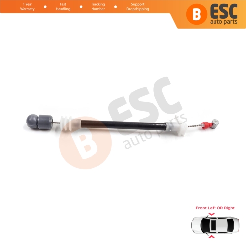 Front Outer Door Handle Carrier Release Bowden Cable 177 mm For BMW X5 E53 2000-2006 51218243615 51218243616