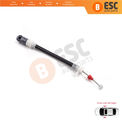 Front Outer Door Handle Carrier Release Bowden Cable 177 mm For BMW X5 E53 2000-2006 51218243615 51218243616