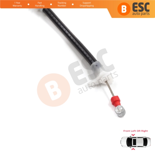 Front Outer Door Handle Carrier Release Bowden Cable 177 mm For BMW X5 E53 2000-2006 51218243615 51218243616