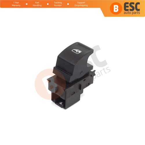 Passenger Door Window Switch Single Control Button 4 Pin for VW Crafter 2 Golf 7 Passat B8 Polo 6 Octavia 4 Superb 3 Leon 3 Ibiza 5 Ateca Audi A1 MK2 5G0959855M