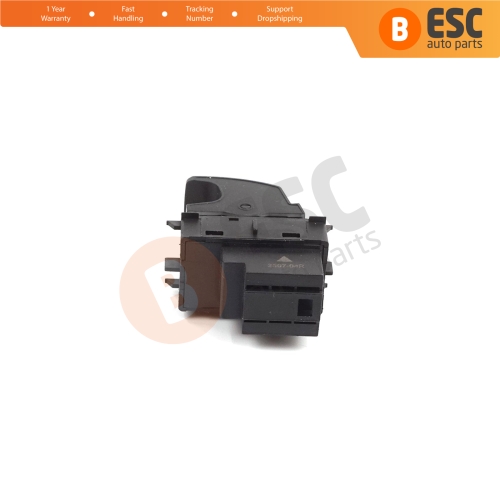 Passenger Door Window Switch Single Control Button 4 Pin for VW Crafter 2 Golf 7 Passat B8 Polo 6 Octavia 4 Superb 3 Leon 3 Ibiza 5 Ateca Audi A1 MK2 5G0959855M