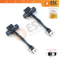 2 Pieces Front Door Stop Check Assy Limiter Strap for Jeep Compass MK2 MP/552 MP M6 MV M7 2017-On 68242951AB