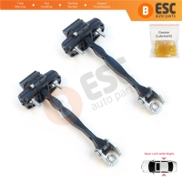 2 Pieces Rear Door Stop Check Assy Limiter Strap for Jeep Compass MK2 MP/552 MP M6 MV M7 2017-On 68243645AB