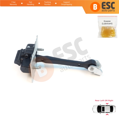 Rear Door Hinge Stop Check Strap Limiter for Citroen C Elysee Peugeot 301 9675207680