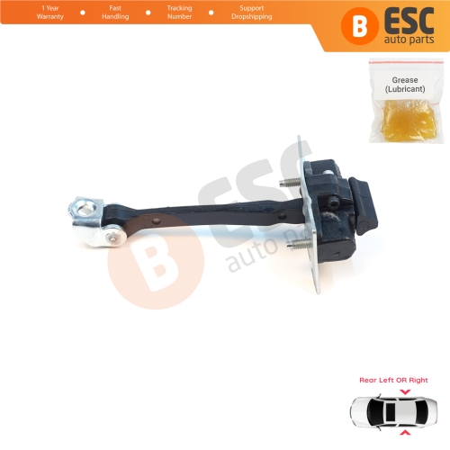 Rear Door Hinge Stop Check Strap Limiter for Citroen C Elysee Peugeot 301 9675207680