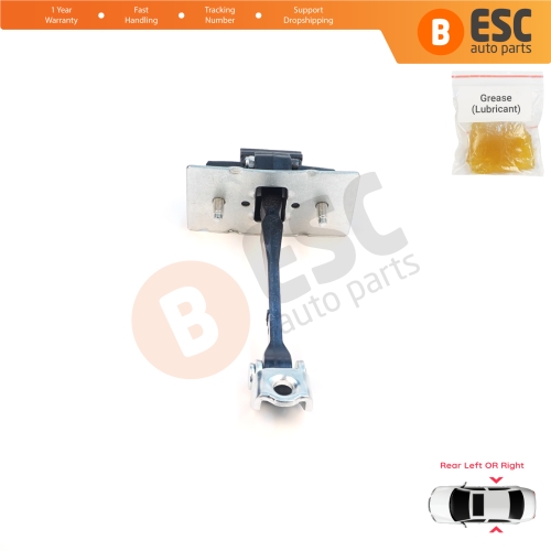Rear Door Hinge Stop Check Strap Limiter for Citroen C Elysee Peugeot 301 9675207680