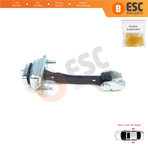 Rear Door Hinge Stop Check Strap Limiter for Peugeot 407 6D 6E 2004-2011 4/5-Door 9181K5