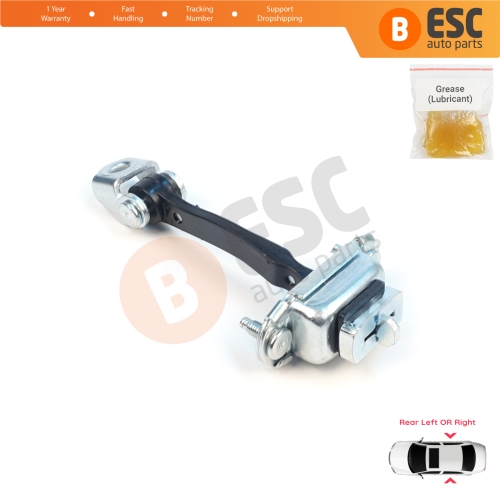 Rear Door Hinge Stop Check Strap Limiter for Peugeot 407 6D 6E 2004-2011 4/5-Door 9181K5