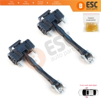 2 Pieces Front Door Hinge Stop Check Strap Limiter for Volvo S80 XC70 S60 MK2 V70 MK3 XC60 V60 MK1 31298466