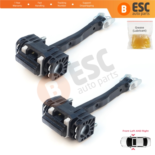 2 Pieces Front Door Hinge Stop Check Strap Limiter for Volvo S80 XC70 S60 MK2 V70 MK3 XC60 V60 MK1 31298466