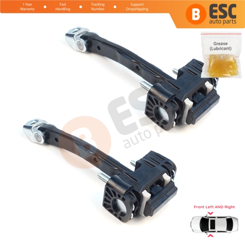 2 Pieces Front Door Hinge Stop Check Strap Limiter for Volvo S80 XC70 S60 MK2 V70 MK3 XC60 V60 MK1 31298466